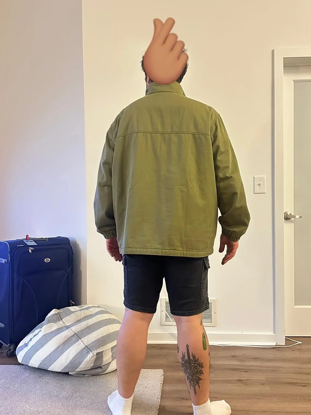 Levi's Men's Olive Green Military Field Jacket XXL